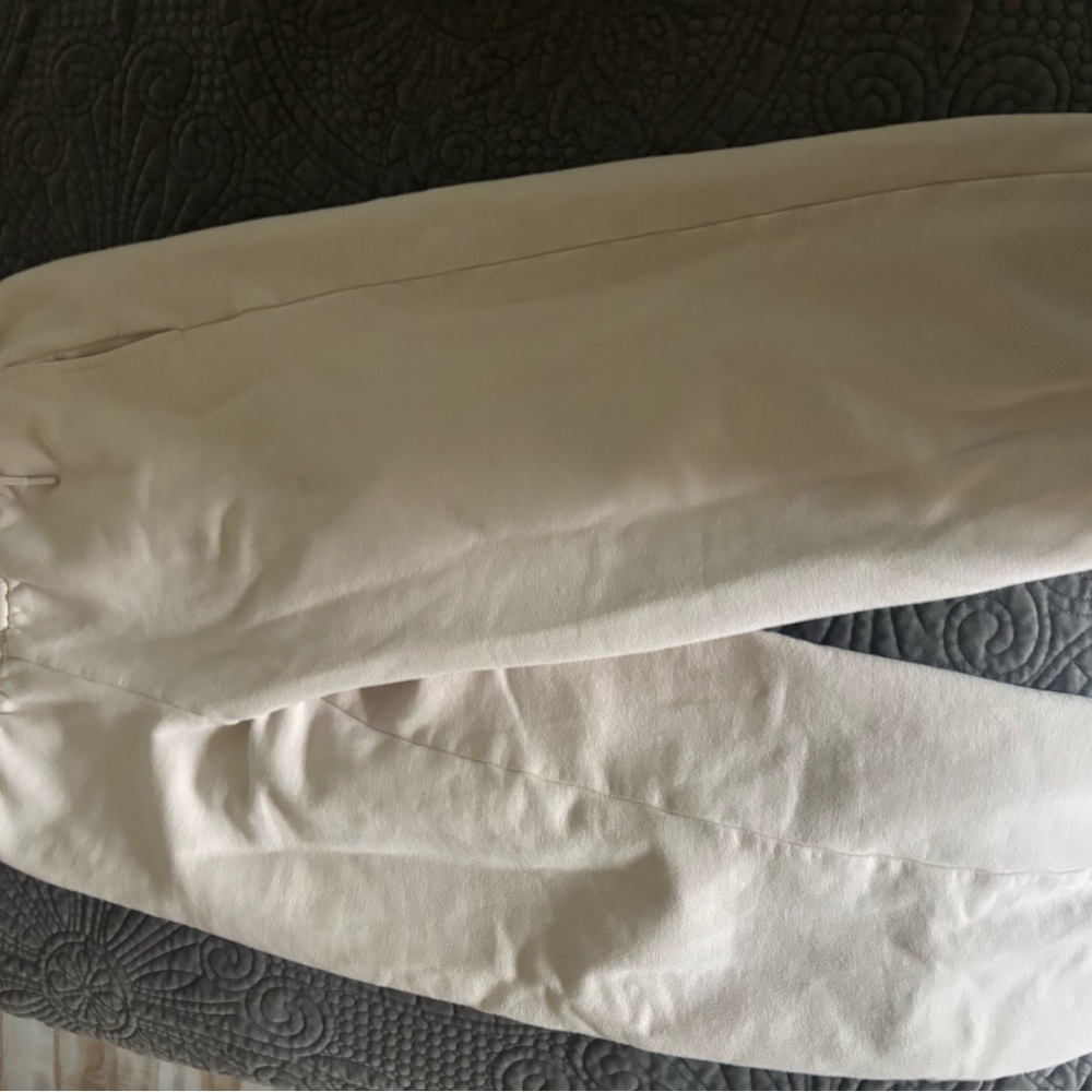 Athleta Cream Track Pants - Women's Joggers